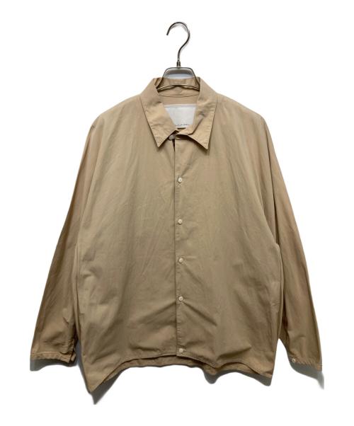 nonnotte（ノノット）nonnotte (ノノット) Draping Seamless Collar Shirt ベージュ サイズ:4の古着・服飾アイテム