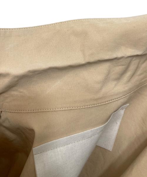 nonnotte（ノノット）nonnotte (ノノット) Draping Seamless Collar Shirt ベージュ サイズ:4の古着・服飾アイテム