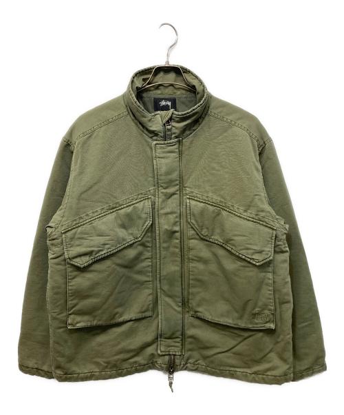 stussy（ステューシー）stussy (ステューシー) Insulated Field ジャケット オリーブ サイズ:Lの古着・服飾アイテム