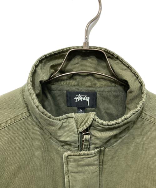 stussy（ステューシー）stussy (ステューシー) Insulated Field ジャケット オリーブ サイズ:Lの古着・服飾アイテム