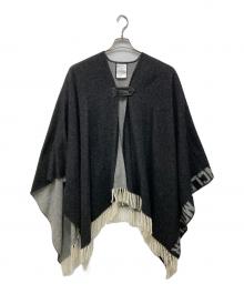 MONCLER（モンクレール）の古着「MANTELLA ロゴケープ」｜ブラック