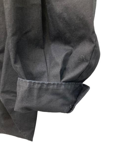 COMME des GARCONS HOMME PLUS（コムデギャルソンオムプリュス）COMME des GARCONS HOMME PLUS (コムデギャルソンオムプリュス) フーディーロングスリーブシャツ ブラック サイズ:Sの古着・服飾アイテム