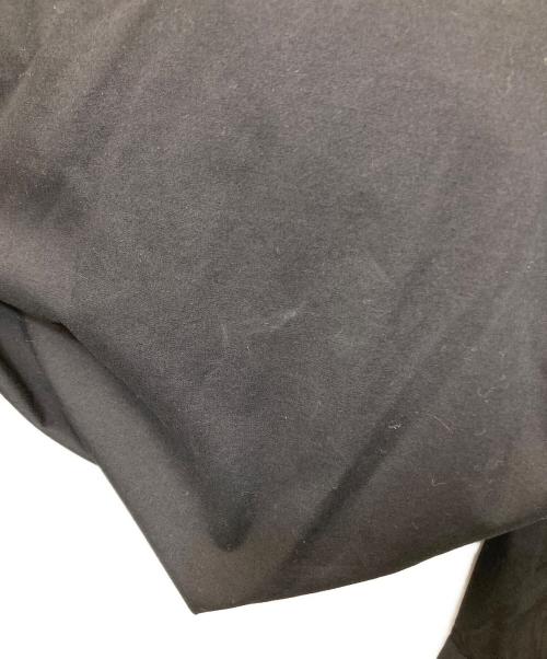 COMME des GARCONS HOMME PLUS（コムデギャルソンオムプリュス）COMME des GARCONS HOMME PLUS (コムデギャルソンオムプリュス) フーディーロングスリーブシャツ ブラック サイズ:Sの古着・服飾アイテム