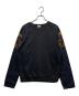 DRIES VAN NOTEN（ドリスヴァンノッテン）の古着「キルティング切替スウェット　トルコ製　」｜ブラック