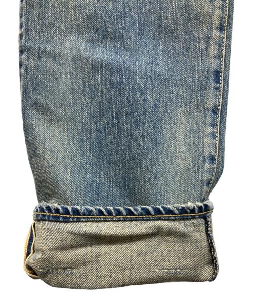 Hysteric Glamour（ヒステリックグラマー）Hysteric Glamour (ヒステリックグラマー) CPR加工リペアクラッシュスタッズデニム インディゴ サイズ:32の古着・服飾アイテム