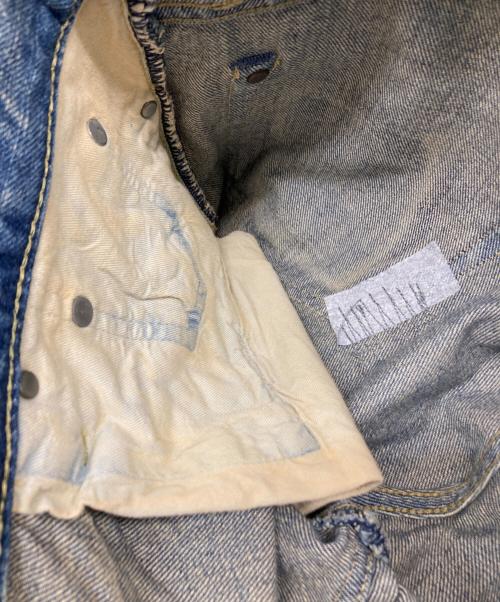 Hysteric Glamour（ヒステリックグラマー）Hysteric Glamour (ヒステリックグラマー) CPR加工リペアクラッシュスタッズデニム インディゴ サイズ:32の古着・服飾アイテム