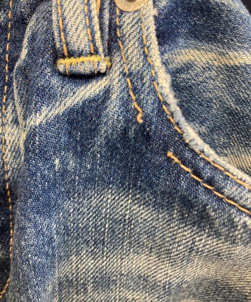 Hysteric Glamour（ヒステリックグラマー）Hysteric Glamour (ヒステリックグラマー) NIRVANA パッチデニムパンツ インディゴ サイズ:30の古着・服飾アイテム