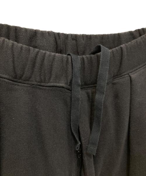 ANCELLM（アンセルム）ANCELLM (アンセルム) TUCK SWEAT PANTS ブラック サイズ:2の古着・服飾アイテム