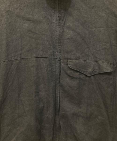 ANCELLM（アンセルム）ANCELLM (アンセルム) SILK NEP KIMONO BLOUSON ブラック サイズ:2の古着・服飾アイテム