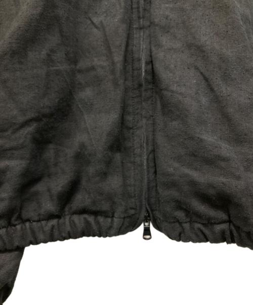 ANCELLM（アンセルム）ANCELLM (アンセルム) SILK NEP KIMONO BLOUSON ブラック サイズ:2の古着・服飾アイテム