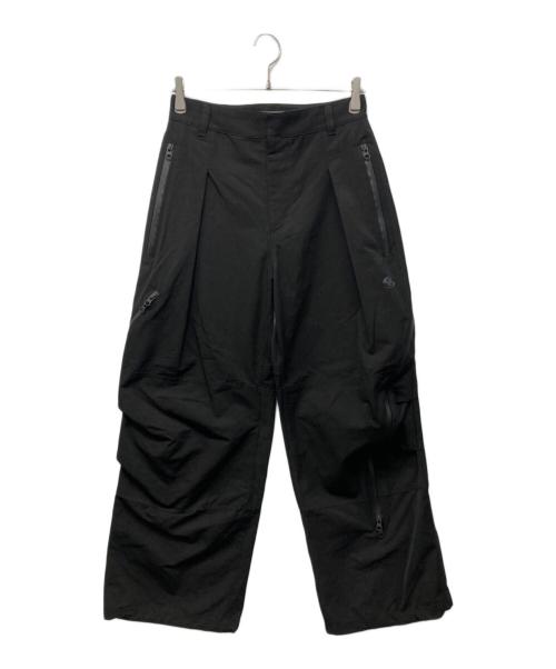 san san gear（サンサンギア）SAN SAN GEAR (サンサンギア) AFFINE CURVE PANTS ブラック サイズ:76CMの古着・服飾アイテム