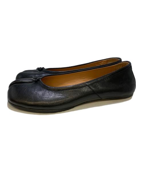 Maison Margiela（メゾンマルジェラ）Maison Margiela (メゾンマルジェラ) 足袋バレエシューズ ブラック サイズ:38の古着・服飾アイテム