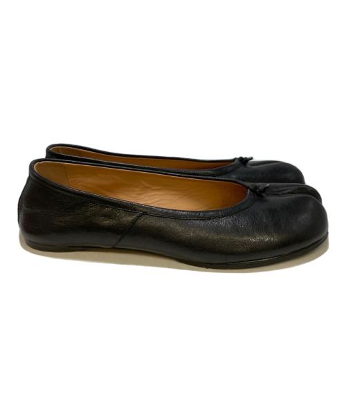 Maison Margiela（メゾンマルジェラ）Maison Margiela (メゾンマルジェラ) 足袋バレエシューズ ブラック サイズ:38の古着・服飾アイテム