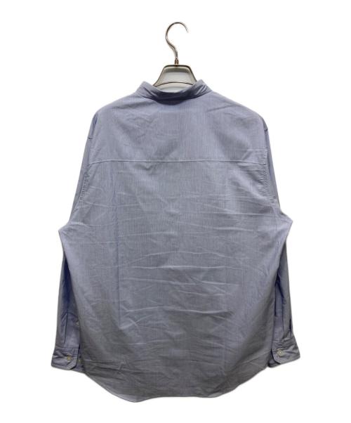 WTAPS（ダブルタップス）WTAPS (ダブルタップス) COLLMAX ストライプシャツ ブルー サイズ:01の古着・服飾アイテム