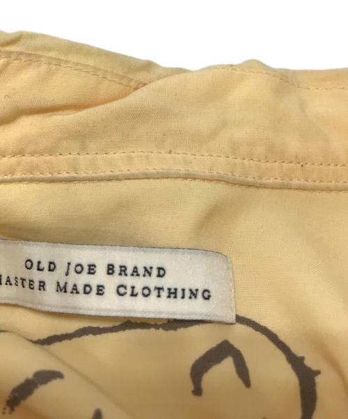 OLD JOE & Co.（オールドジョー）OLD JOE & Co. (オールドジョー) 総柄オープンカラーシャツ イエロー サイズ:16　1/2の古着・服飾アイテム