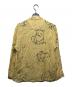 OLD JOE & Co. (オールドジョー) 総柄オープンカラーシャツ イエロー サイズ:16　1/2：18000円