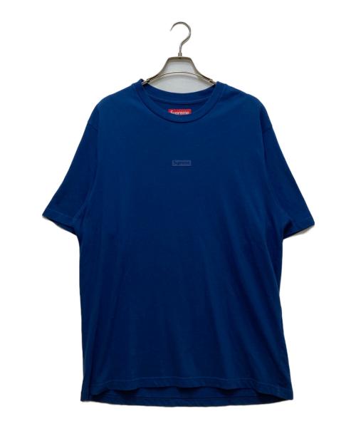 SUPREME（シュプリーム）SUPREME (シュプリーム) high density small box s/s top ブルー サイズ:Mの古着・服飾アイテム