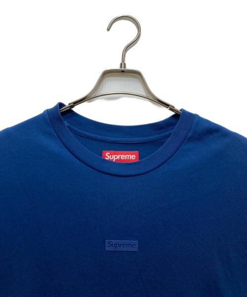SUPREME（シュプリーム）SUPREME (シュプリーム) high density small box s/s top ブルー サイズ:Mの古着・服飾アイテム