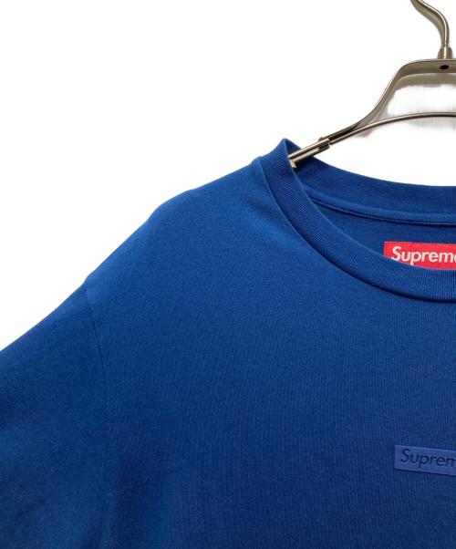 SUPREME（シュプリーム）SUPREME (シュプリーム) high density small box s/s top ブルー サイズ:Mの古着・服飾アイテム