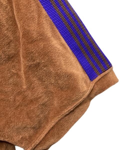 Needles（ニードルズ）Needles (ニードルズ) ベロアS/Sスウェット ブラウン サイズ:Ｍの古着・服飾アイテム