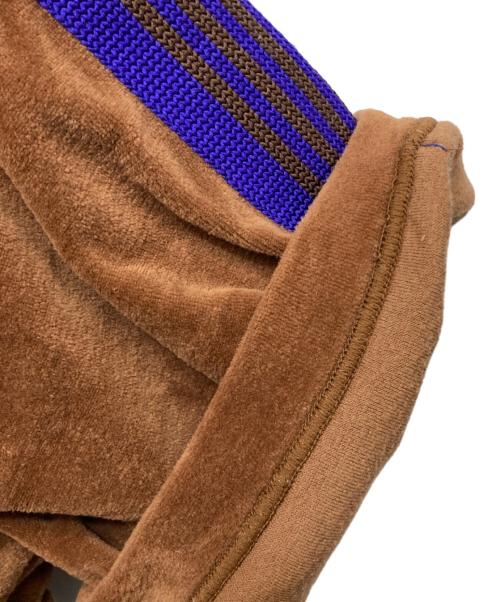 Needles（ニードルズ）Needles (ニードルズ) ベロアS/Sスウェット ブラウン サイズ:Ｍの古着・服飾アイテム