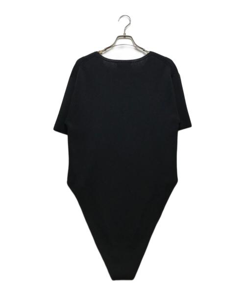 NKNIT（ンニット）NKNIT (ンニット) ニットボディスーツ ブラック サイズ:FREEの古着・服飾アイテム
