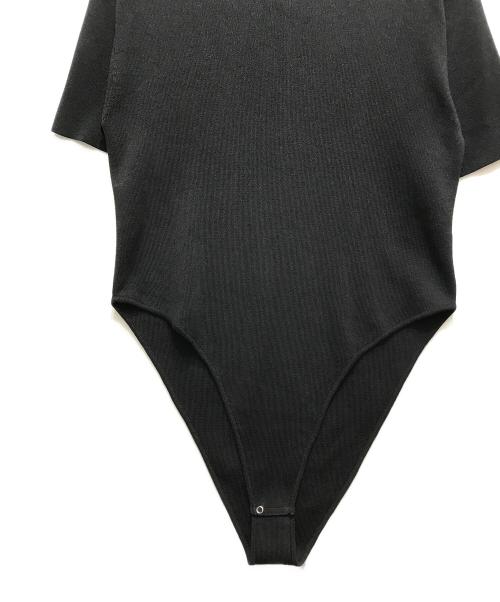 NKNIT（ンニット）NKNIT (ンニット) ニットボディスーツ ブラック サイズ:FREEの古着・服飾アイテム
