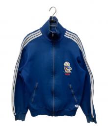 adidas（アディダス）の古着「ハイネックトラックジャケット」｜ネイビー