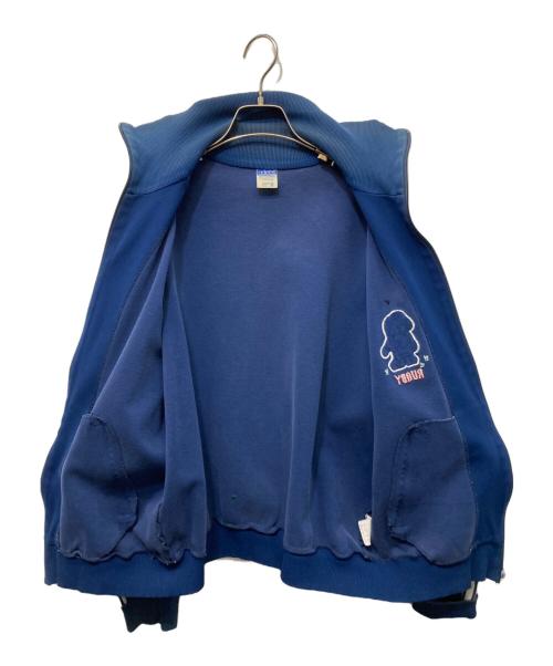 adidas（アディダス）adidas (アディダス) ハイネックトラックジャケット ネイビー サイズ:6の古着・服飾アイテム