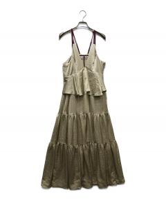 中古・古着通販】Henon. (ー) LINGERIE CAMI DRESS ブラック サイズ