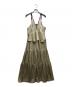 sahara（サハラ）の古着「2way T-Strap Tiered Dress」｜ベージュ