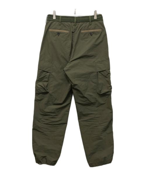 sacai（サカイ）sacai (サカイ) Rip Stop Mix Pants カーキ サイズ:1の古着・服飾アイテム
