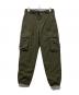 sacai（サカイ）の古着「Rip Stop Mix Pants」｜カーキ