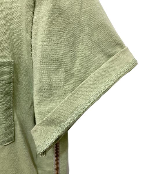 sacai（サカイ）sacai (サカイ) CarHartt (カーハート) ダブルネームTシャツ グリーン サイズ:1の古着・服飾アイテム