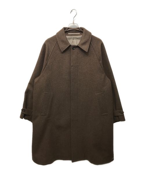 STEVEN ALAN（スティーブンアラン）STEVEN ALAN (スティーブンアラン) TOP WR MLTN CMP BALMACAAN COAT-BOLD ブラウン サイズ:XLの古着・服飾アイテム