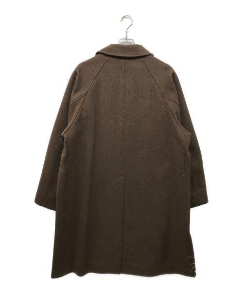 STEVEN ALAN（スティーブンアラン）STEVEN ALAN (スティーブンアラン) TOP WR MLTN CMP BALMACAAN COAT-BOLD ブラウン サイズ:XLの古着・服飾アイテム