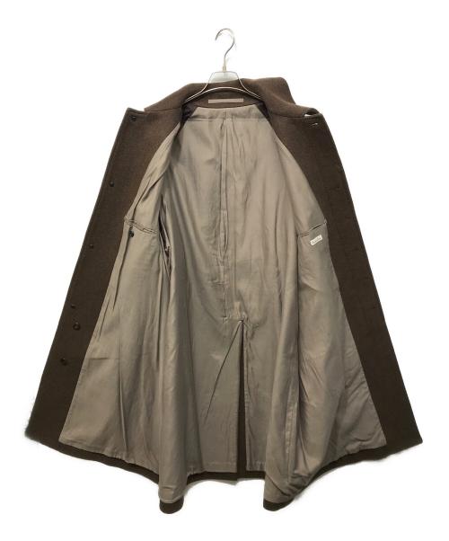STEVEN ALAN（スティーブンアラン）STEVEN ALAN (スティーブンアラン) TOP WR MLTN CMP BALMACAAN COAT-BOLD ブラウン サイズ:XLの古着・服飾アイテム
