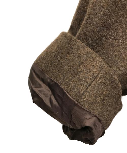 STEVEN ALAN（スティーブンアラン）STEVEN ALAN (スティーブンアラン) TOP WR MLTN CMP BALMACAAN COAT-BOLD ブラウン サイズ:XLの古着・服飾アイテム