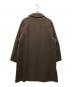 STEVEN ALAN (スティーブンアラン) TOP WR MLTN CMP BALMACAAN COAT-BOLD ブラウン サイズ:XL：18000円