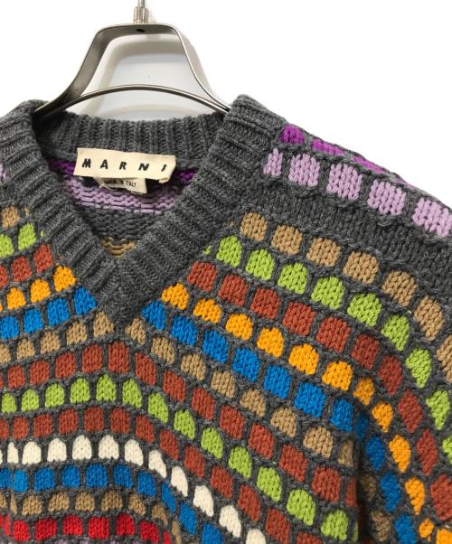 MARNI（マルニ）MARNI (マルニ) マルチカラーニット マルチカラー サイズ:48の古着・服飾アイテム
