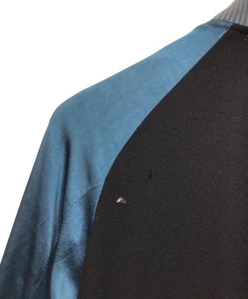 BLUE BLUE（ブルーブルー）BLUE BLUE (ブルーブルー) リバーシブルスカジャン ブルー サイズ:SIZE 1の古着・服飾アイテム