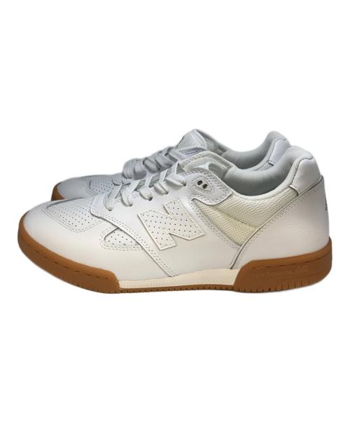 NEW BALANCE（ニューバランス）NEW BALANCE (ニューバランス) ローカットスニーカー ホワイト サイズ:28の古着・服飾アイテム