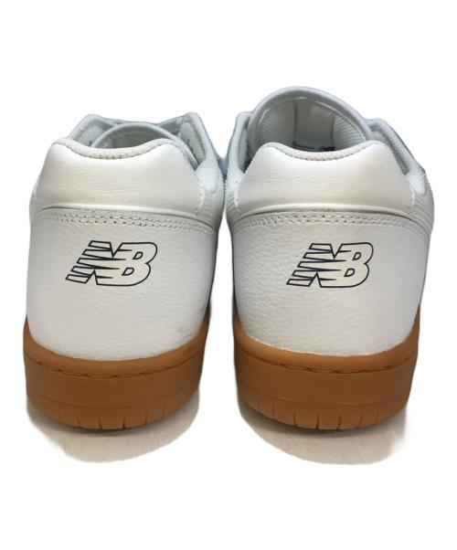 NEW BALANCE（ニューバランス）NEW BALANCE (ニューバランス) ローカットスニーカー ホワイト サイズ:28の古着・服飾アイテム