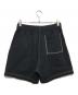 AURALEE (オーラリー) HIGH DENSITY ORGANIC COTTON JERSEY SHORTS ブラック サイズ:3：10000円