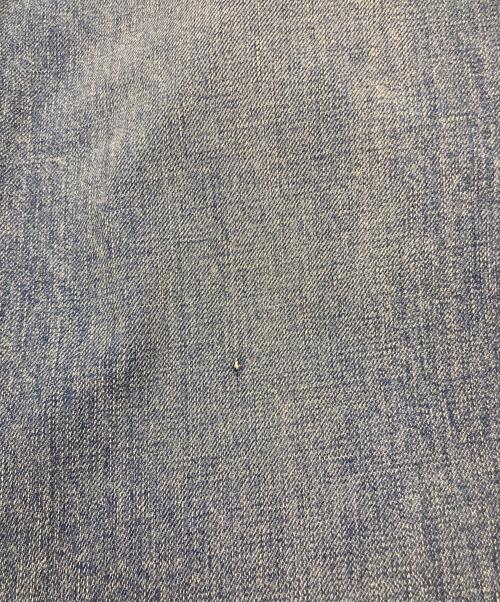 sacai（サカイ）sacai (サカイ) ベルテッドワイドデニムパンツ インディゴ サイズ:２の古着・服飾アイテム