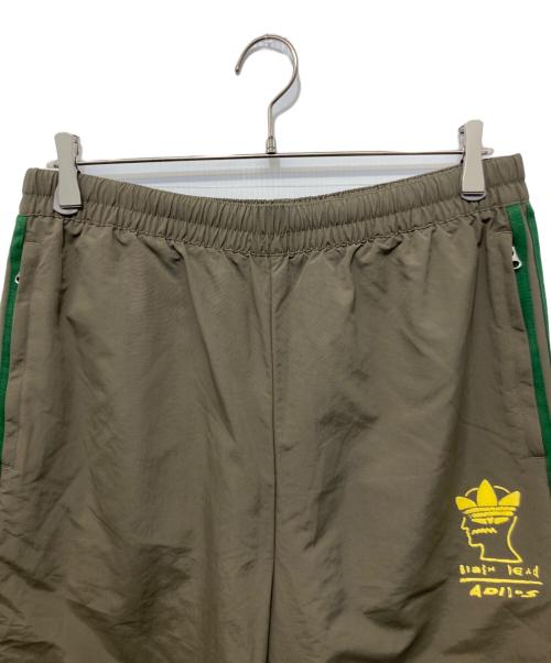 adidas（アディダス）adidas (アディダス) BRAIN DEAD (ブレインデッド) TRACK PANT オリーブ サイズ:XLの古着・服飾アイテム