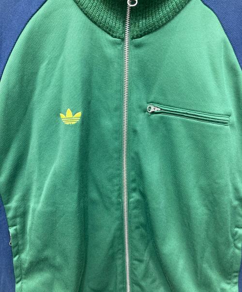 adidas（アディダス）adidas (アディダス) BRAIN DEAD (ブレインデッド) TRACK TOP ジャケット グリーン サイズ:XLの古着・服飾アイテム