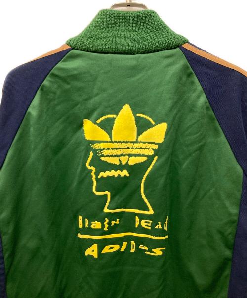 adidas（アディダス）adidas (アディダス) BRAIN DEAD (ブレインデッド) TRACK TOP ジャケット グリーン サイズ:XLの古着・服飾アイテム