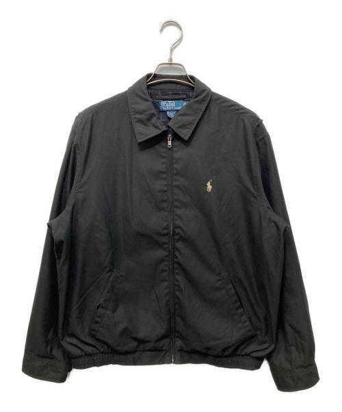 POLO RALPH LAUREN（ポロ・ラルフローレン）POLO RALPH LAUREN (ポロ・ラルフローレン) スイングトップ ブラック サイズ:Lの古着・服飾アイテム