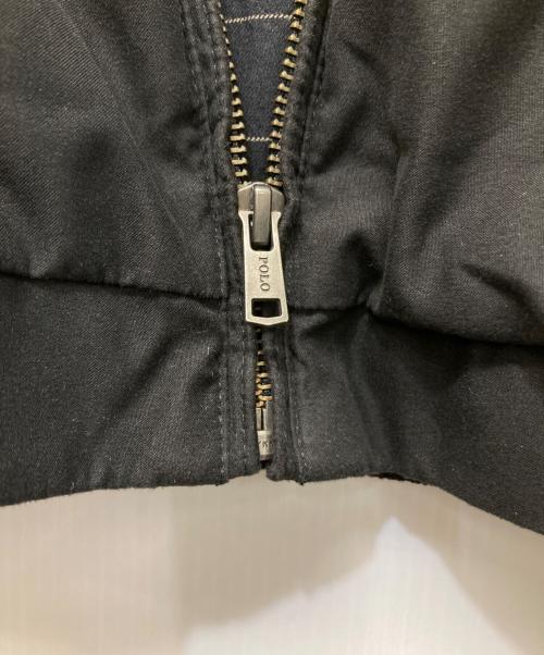 POLO RALPH LAUREN（ポロ・ラルフローレン）POLO RALPH LAUREN (ポロ・ラルフローレン) スイングトップ ブラック サイズ:Lの古着・服飾アイテム